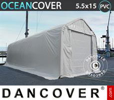 Lagerhal Oceancover 5,5x15x4,1x5,3m, PVC